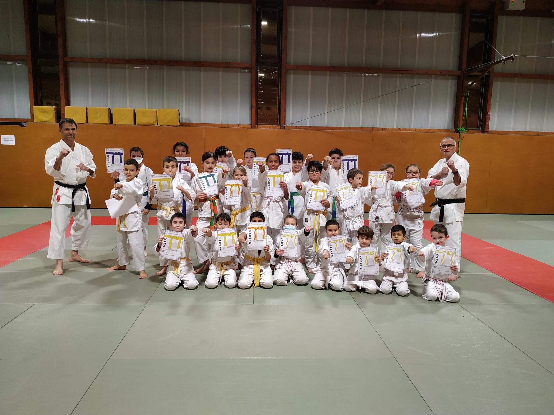 Passage de grade janvier 2022