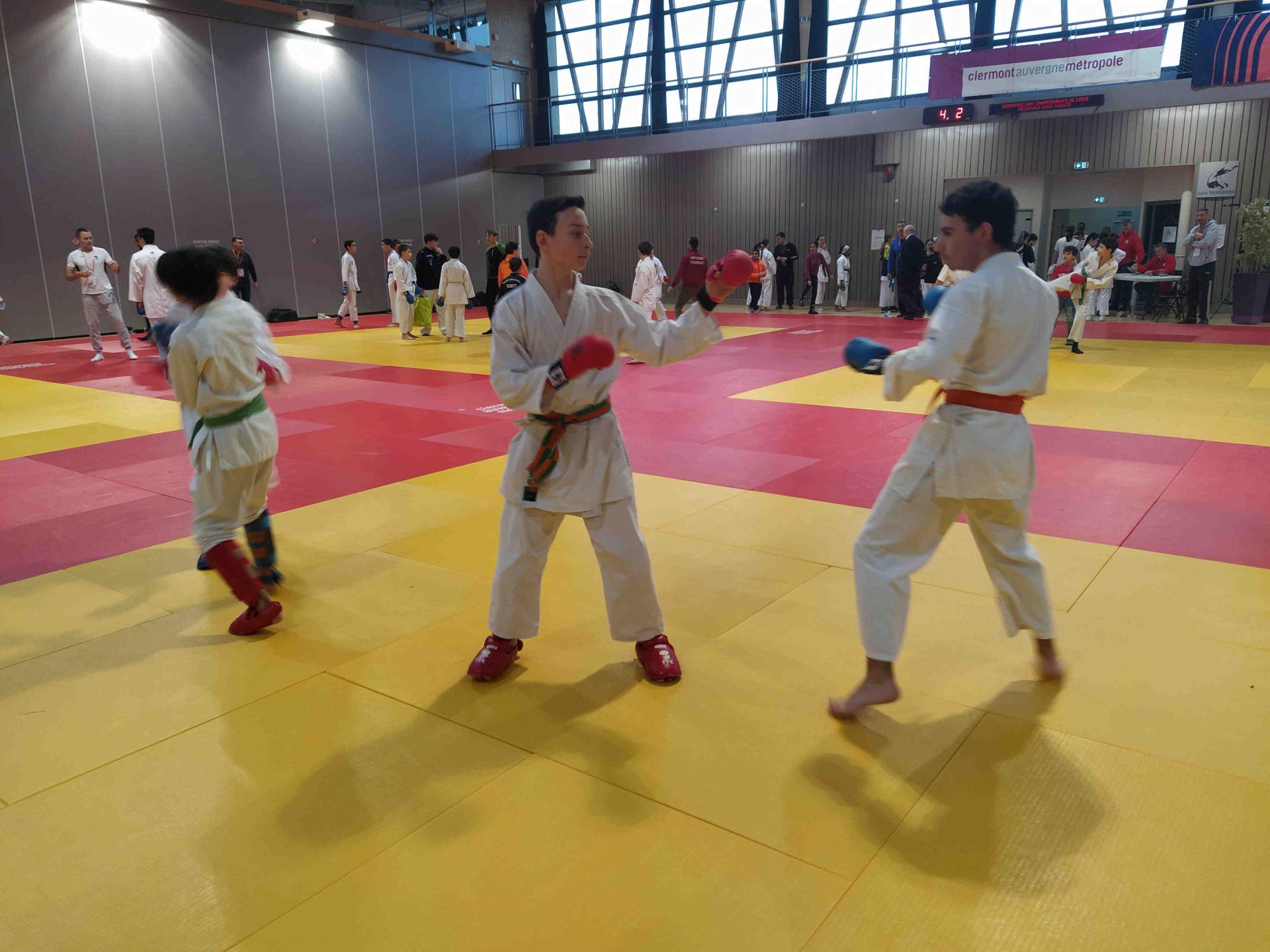 Compétition régional à Ceyrat 4 et 5 février 2024