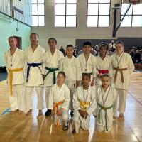 Participants à la coupe et au championnat départemental kata le 15 décembre 2024